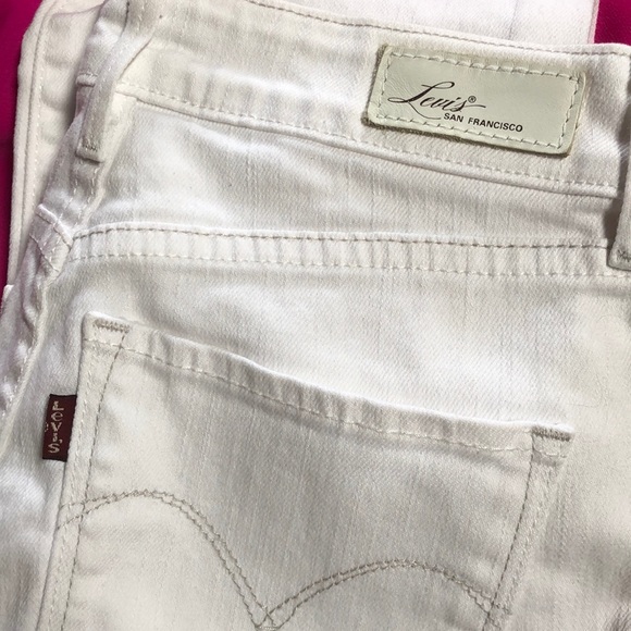 Levi's Denim - NWOT Levi’s white denim straight leg jeans